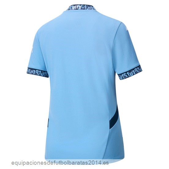 Nuevo Camiseta Manchester City Mujer 24/2025 1ª Baratas